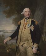 Ralph Earl Major General Friedrich Wilhelm Augustus, Baron von Steuben oil
